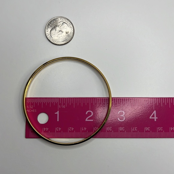 Black Gold Tone Crown Trifari Bracelet Bangle - Picture 8 of 12